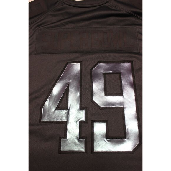 Nike NFL men's Super Bowl 49 XLIX limited‎ edition dark short sleeve jersey XXL - Picture 14 of 14